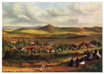 Blick auf Meinberg Bild von 1845